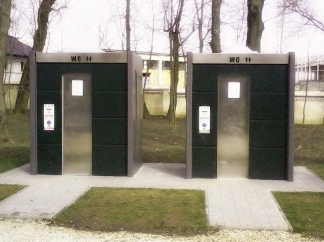 Toalete automate publice Bucuresti